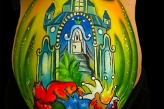 15 Belly Painting Der kleine Prinz