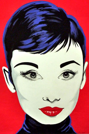 006 Malerei Hepburn